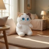 Ai plush toy Sanhua Cat voice interaction intelligent companion Ai large model WiFi connected ai smart toy dynamic eye screen plush doll Application Scenario